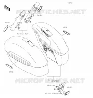 REFLECTORS voor Kawasaki VULCAN 1700 VOYAGER 2021