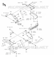 SADDLEBAGS(Side Bag Bracket) voor Kawasaki VULCAN 1700 VOYAGER 2021