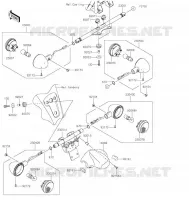 TURN SIGNALS voor Kawasaki VULCAN 1700 VOYAGER 2021