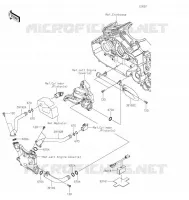 WATER PIPE voor Kawasaki VULCAN 1700 VOYAGER 2021