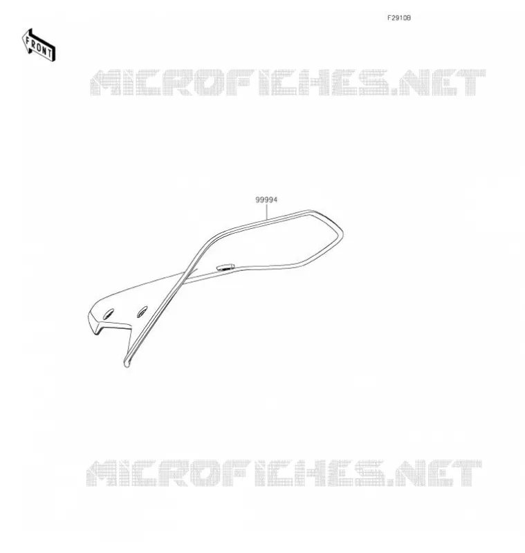 ACCESSORY(COUVRE COMPTEUR) Kawasaki MOTOS 1000 2021 Z H2 SE  ZR1000LMFNN