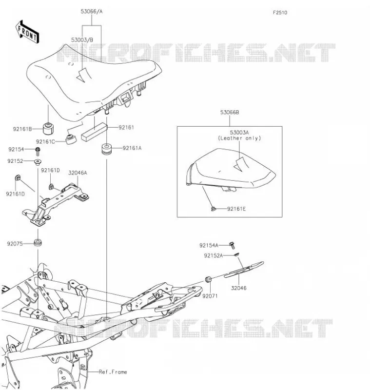 SEAT Kawasaki MOTOS 900 2021 Z900  ZR900FMFNL