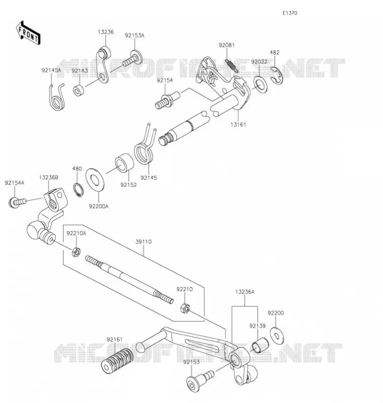 SHIFT Kawasaki MOTOS 900 2021 Z900  ZR900FMFNL