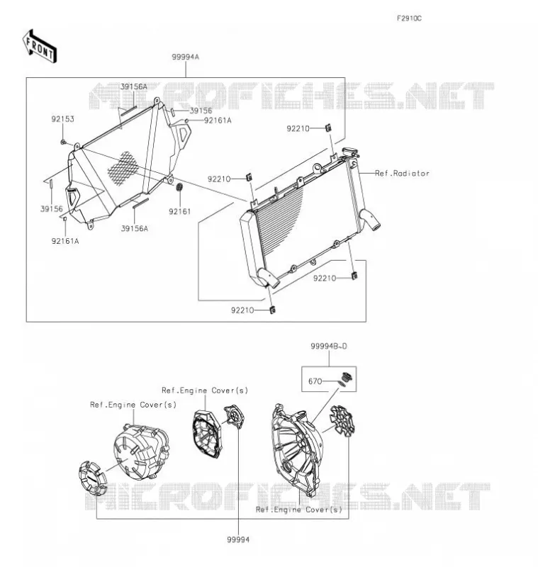 ACCESSORY(ENG. Cover Ring and Cap) Kawasaki MOTOS 900 2021 Z900  ZR900HMFNN