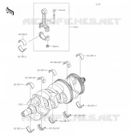 CRANKSHAFT voor Kawasaki Z900RS 2021