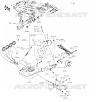EXHAUST voor Kawasaki Z900RS 2021