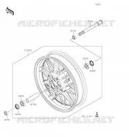 FRONT HUB voor Kawasaki Z900RS 2021