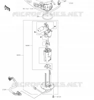 FUEL PUMP voor Kawasaki Z900RS 2021