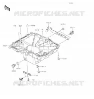 OIL PAN voor Kawasaki Z900RS 2021