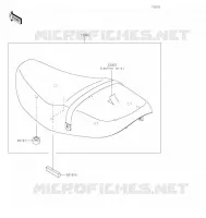 SEAT voor Kawasaki Z900RS 2021