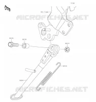 STAND voor Kawasaki Z900RS 2021