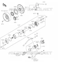 STARTER MOTOR voor Kawasaki Z900RS 2021