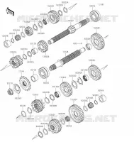 TRANSMISSION voor Kawasaki Z900RS 2021