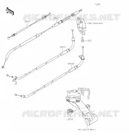 CABLES voor Kawasaki Z900RS 2021