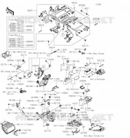 CHASSIS ELECTRICAL EQUIPMENT voor Kawasaki Z900RS 2021