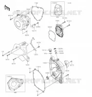 ENGINE COVERS voor Kawasaki Z900RS 2021