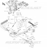 EXHAUST voor Kawasaki Z900RS 2021