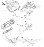 FUEL INJECTION voor Kawasaki Z900RS 2021