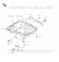 OIL PAN voor Kawasaki Z900RS 2021