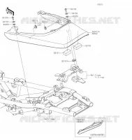 SEAT COVER voor Kawasaki Z900RS 2021