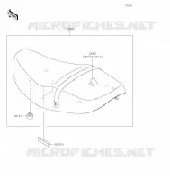 SEAT voor Kawasaki Z900RS 2021