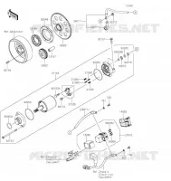 STARTER MOTOR voor Kawasaki Z900RS 2021