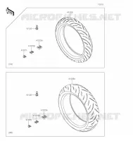 TIRES voor Kawasaki Z900RS 2021
