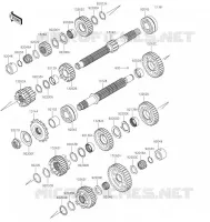 TRANSMISSION voor Kawasaki Z900RS 2021