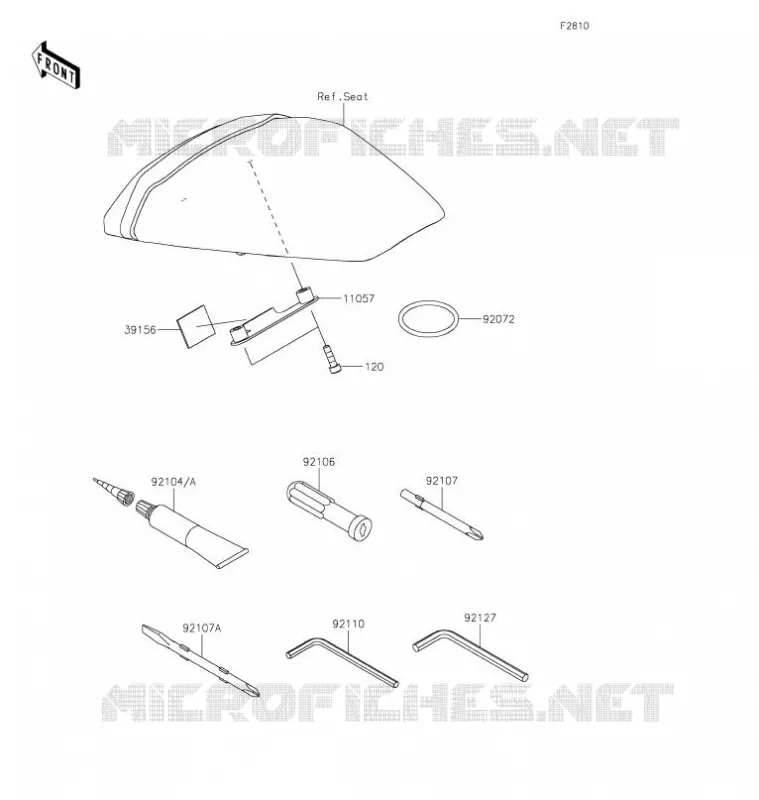 TOOL Kawasaki MOTOS 636 2021 NINJA ZX-6R  ZX636HMFNN
