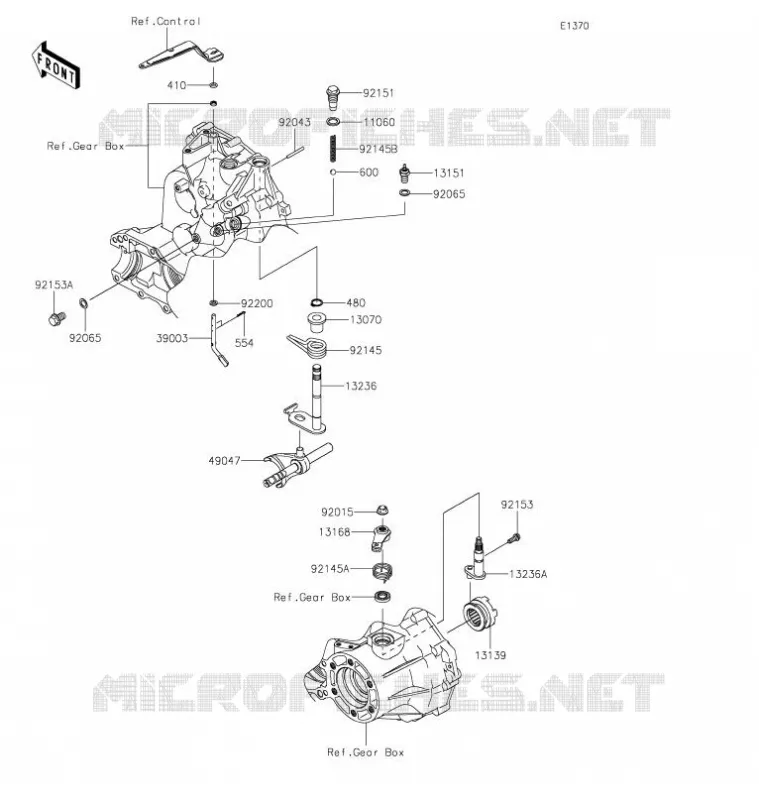 SHIFT Kawasaki SSV 400 2021 MULE SX  KAF400JMFNN