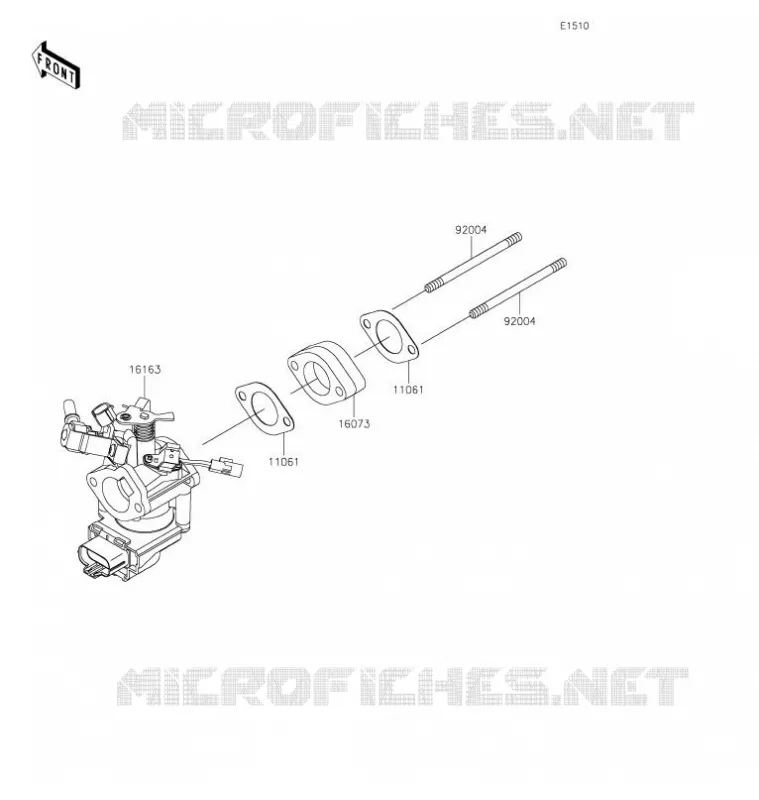 CARBURETOR Kawasaki SSV 400 2021 MULE SX 4X4  KAF400WMFNN