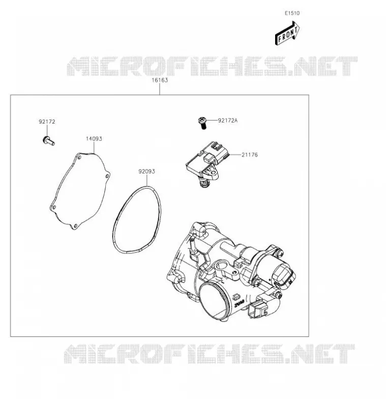 CARBURETOR Kawasaki SSV 700 2021 MULE PRO-MX  KAF700BMFNL