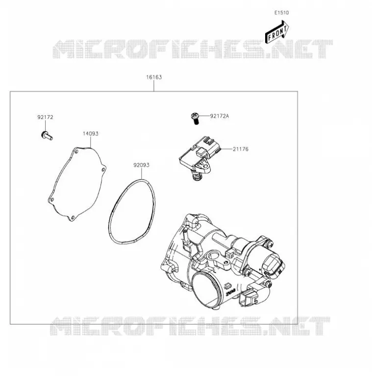 CARBURETOR Kawasaki SSV 700 2021 MULE PRO-MX  KAF700BMFNL