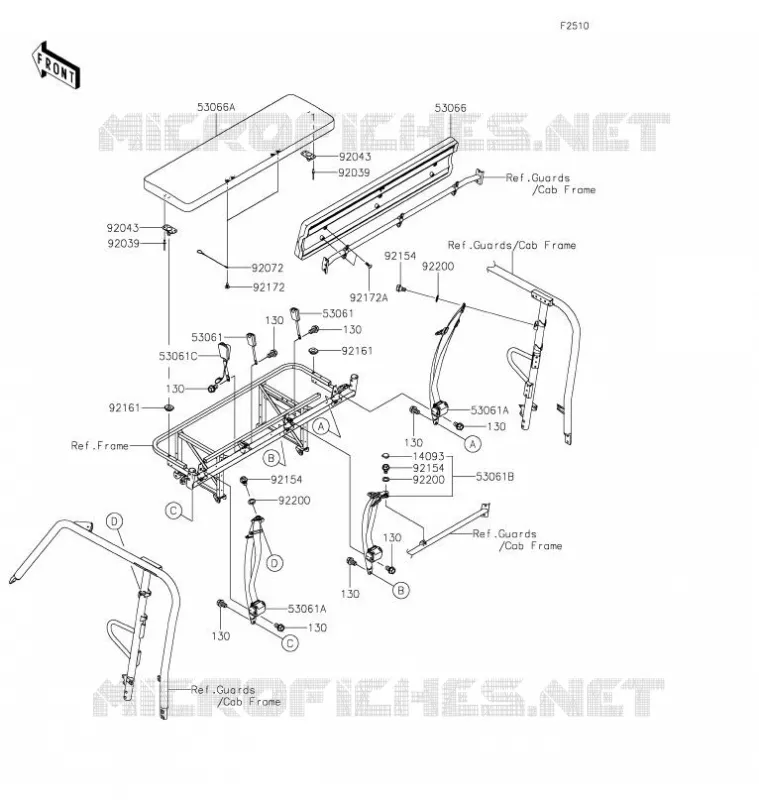 SEAT Kawasaki SSV 820 2021 MULE PRO-FX  KAF820GMFNN