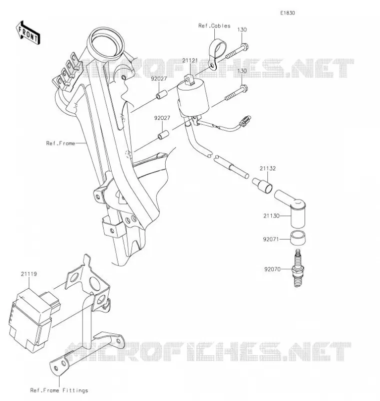 IGNITION SYSTEM Kawasaki TOUT-TERRAIN 140 2021 KLX140L  KLX140BMFNN