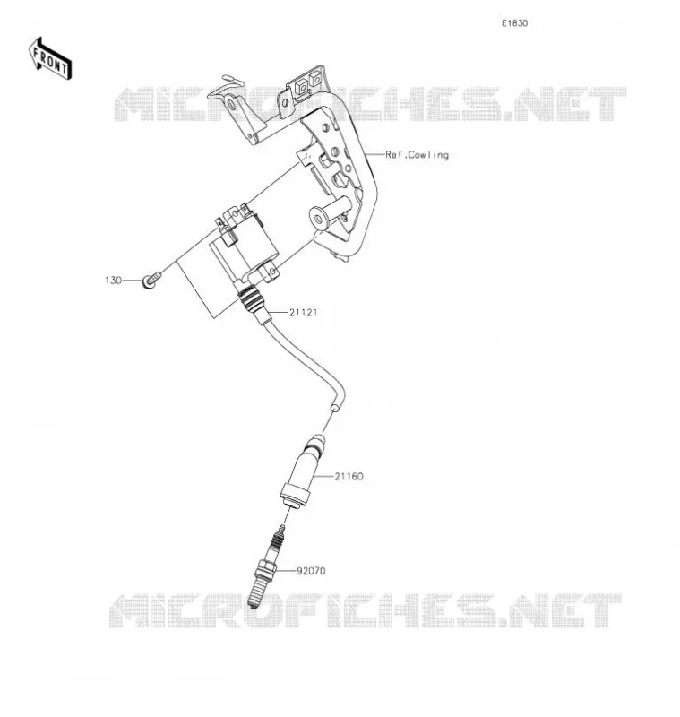 IGNITION SYSTEM Kawasaki TOUT-TERRAIN 230 2021 KLX230R  KLX230EMFNN