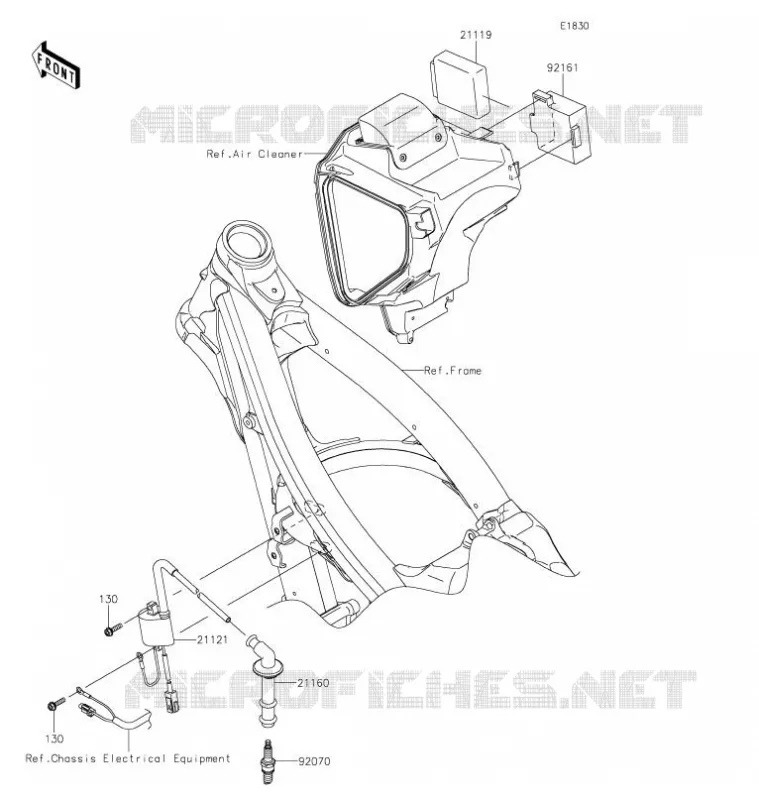 IGNITION SYSTEM Kawasaki TOUT-TERRAIN 450 2021 KLX450R  KLX450AMFNN