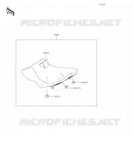 ACCESSORY(Seat) voor Kawasaki Z125 2022
