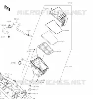 AIR FILTER voor Kawasaki Z125 2022