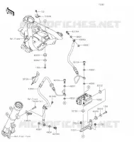 BRAKE PIPE voor Kawasaki Z125 2022