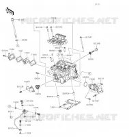 CYLINDER HEAD voor Kawasaki Z125 2022