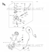 FRONT MASTER CYLINDER voor Kawasaki Z125 2022