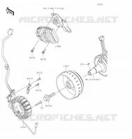 GENERATOR voor Kawasaki Z125 2022