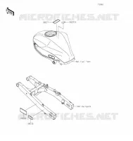 LABELS voor Kawasaki Z125 2022
