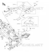 SEAT voor Kawasaki Z125 2022