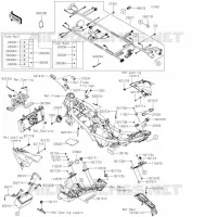 CHASSIS ELECTRICAL EQUIPMENT voor Kawasaki NINJA 125 2022