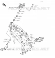 CHASSIS voor Kawasaki NINJA 125 2022