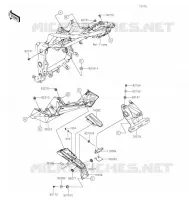 REAR FENDER voor Kawasaki NINJA 125 2022