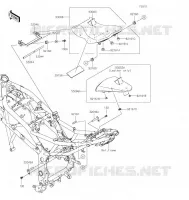 SEAT voor Kawasaki NINJA 125 2022