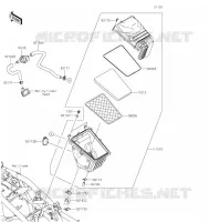 AIR FILTER voor Kawasaki NINJA 125 2022